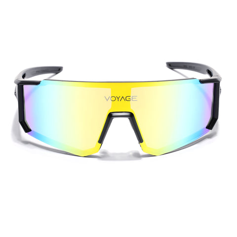Drift Sunglasses (Multicolor Lens | Black Frame - MG5621)