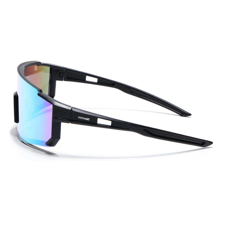 Drift Sunglasses (Multicolor Lens | Black Frame - MG5621)