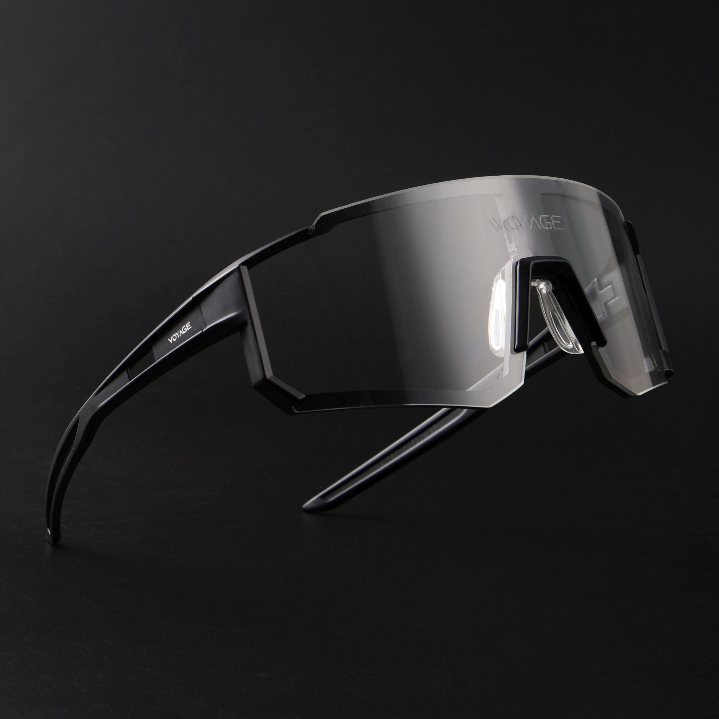 Drift Sunglasses (Clear Lens | Black Frame - MG5622)
