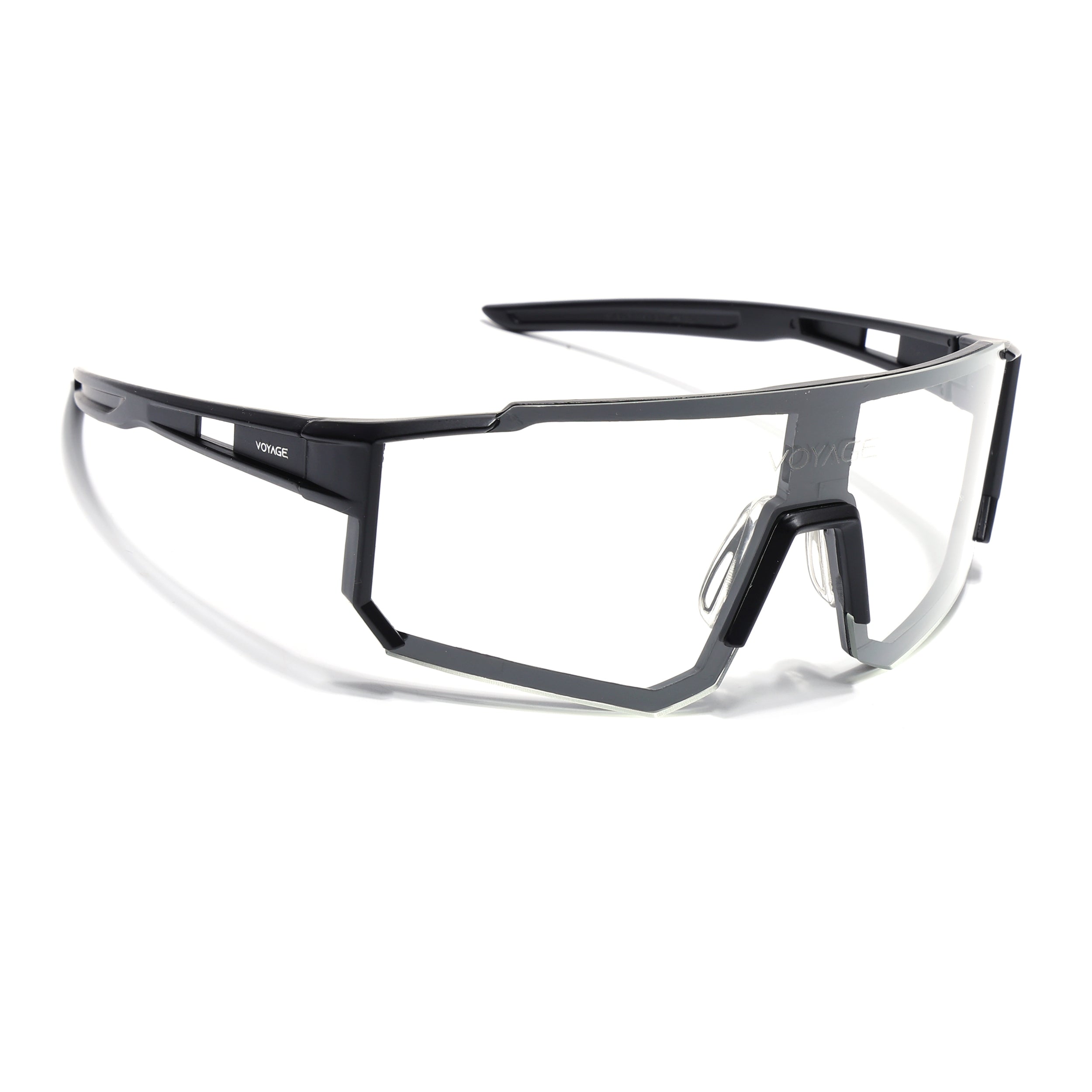 Drift Sunglasses (Clear Lens | Black Frame - MG5622)