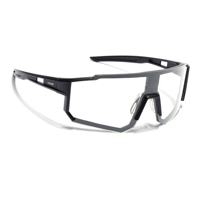 Drift Sunglasses (Clear Lens | Black Frame - MG5622)