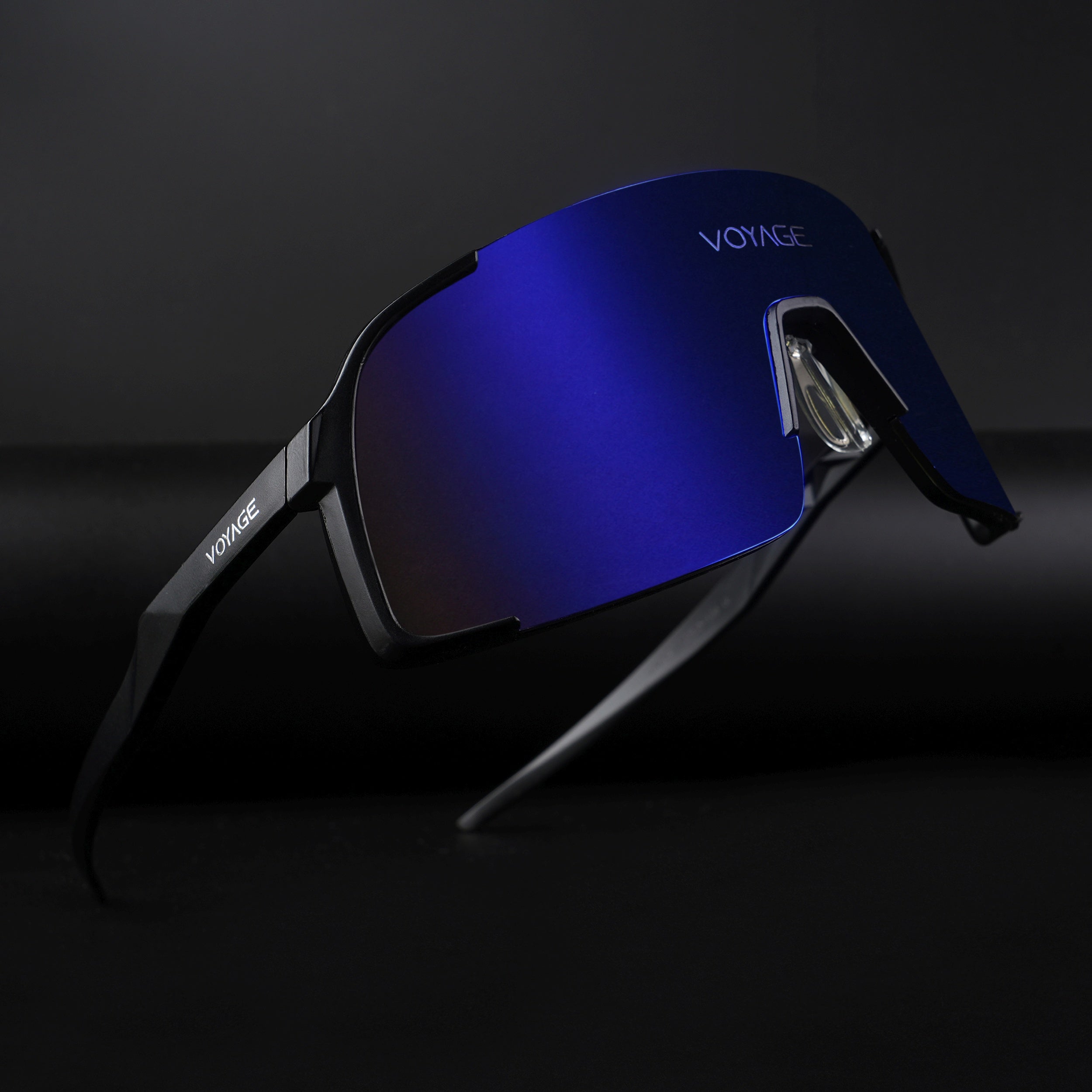 Drift Sunglasses (Blue Lens | Black Frame - MG5627)