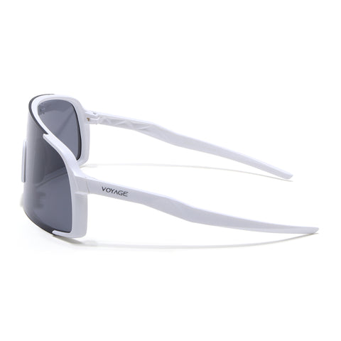 Drift Sunglasses (Black Lens | White Frame - MG5628)