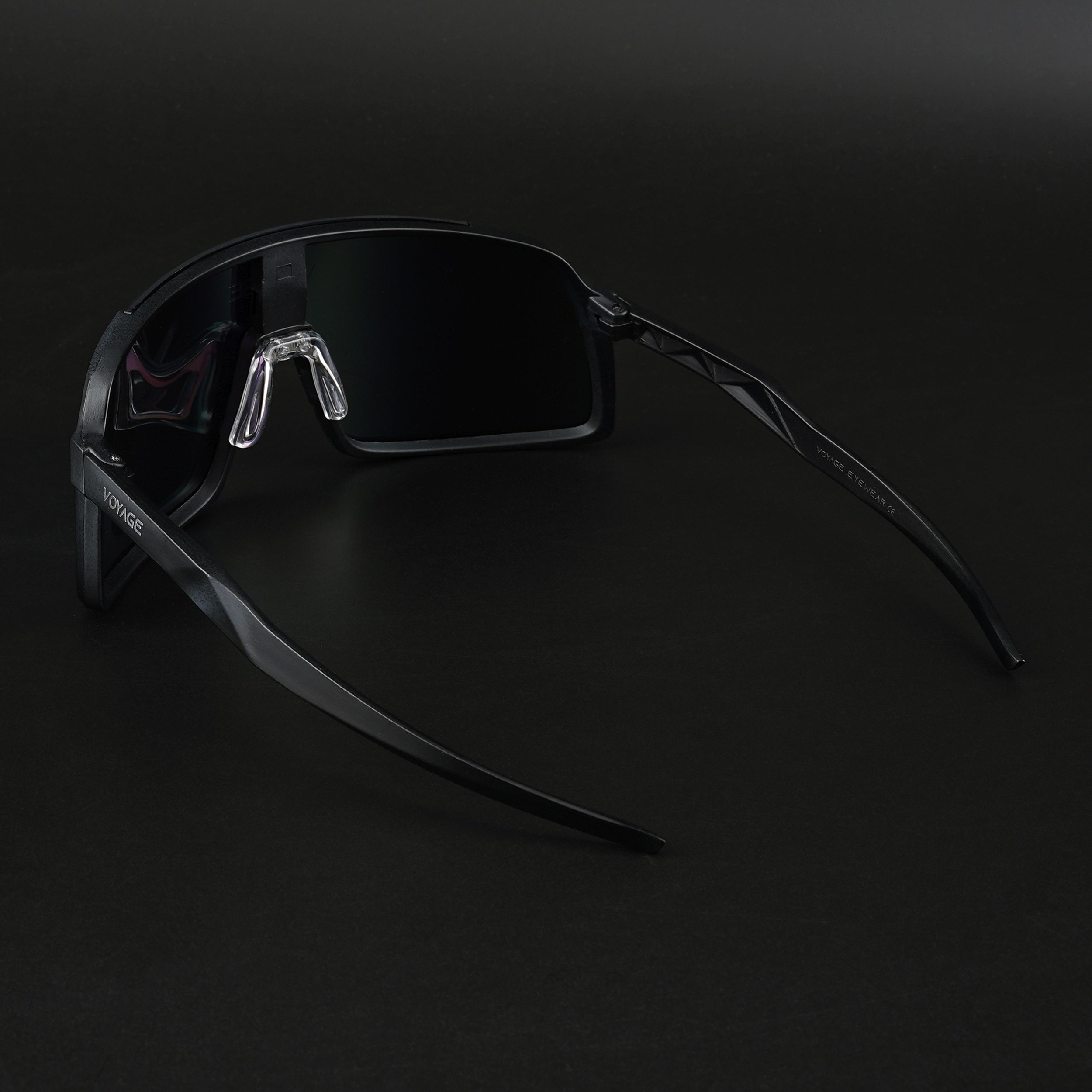 Drift Sunglasses (Multicolor Lens | Black Frame - MG5629)