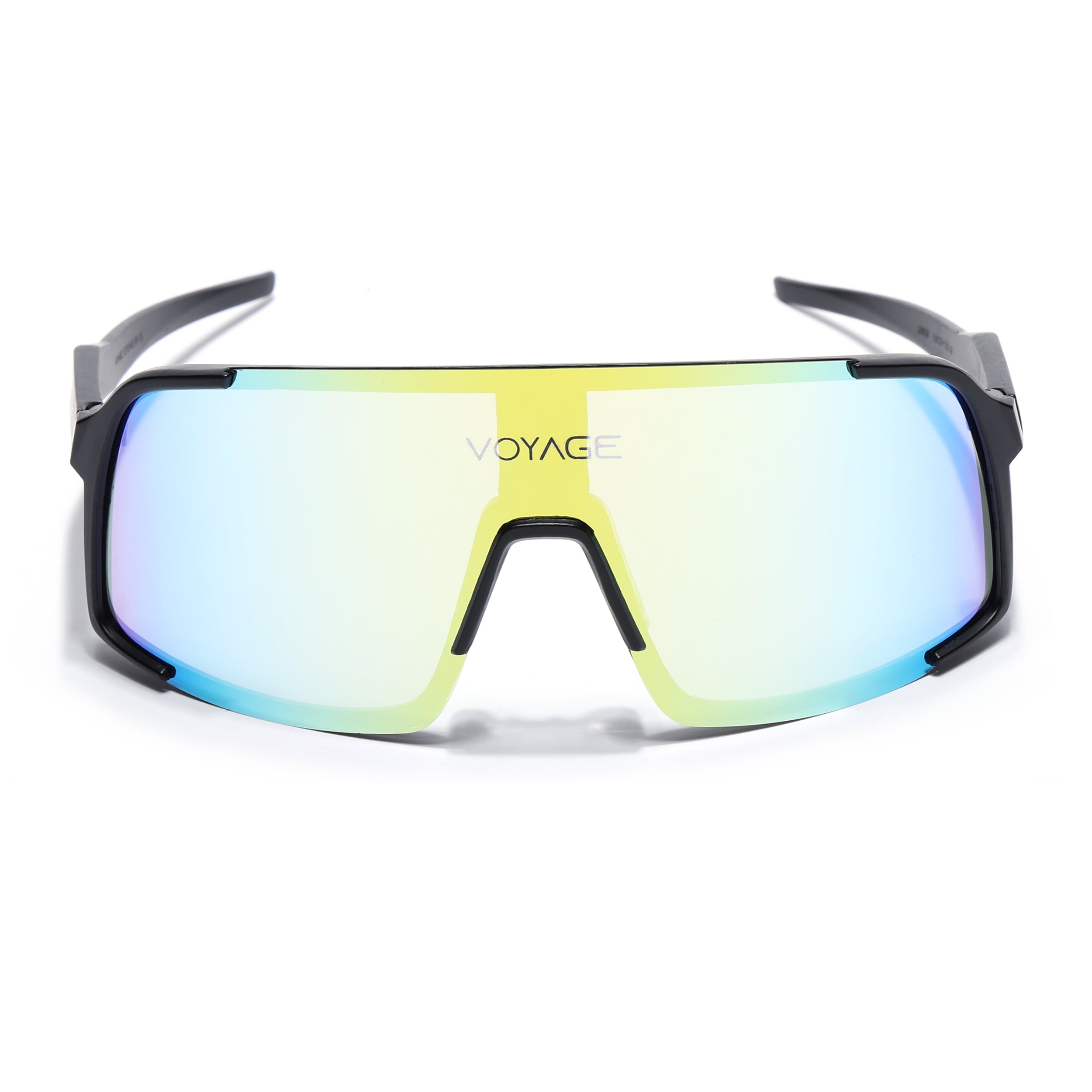 Drift Sunglasses (Multicolor Lens | Black Frame - MG5629)