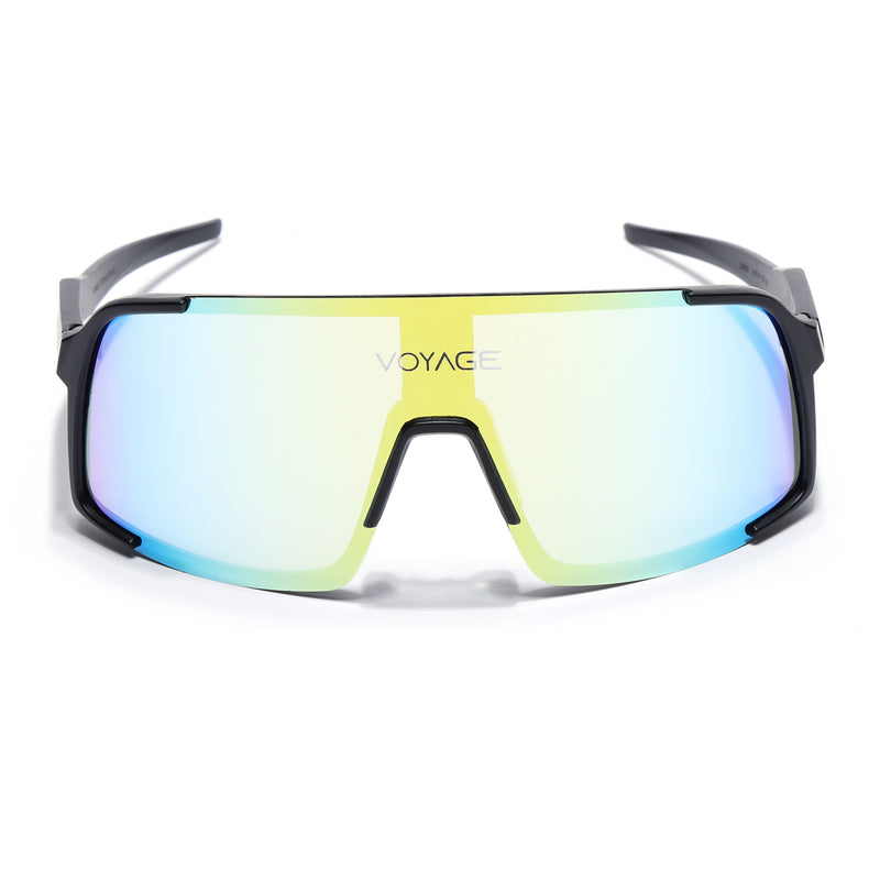 Drift Sunglasses (Multicolor Lens | Black Frame - MG5629)