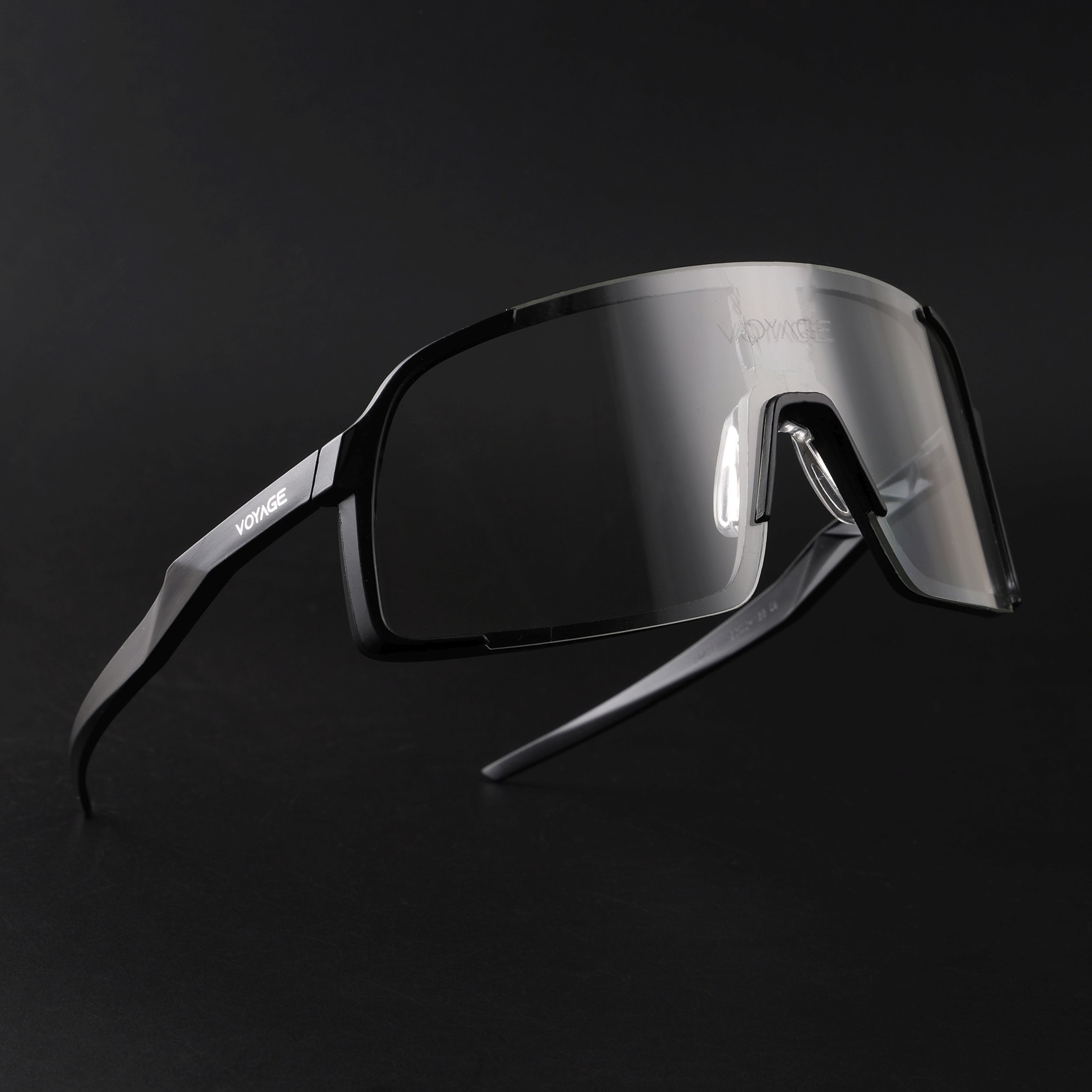 Drift Sunglasses (Clear Lens | Black Frame - MG5630)