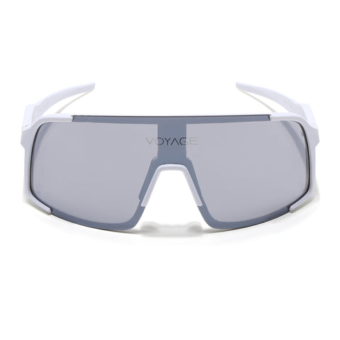 Drift Sunglasses (Grey Lens | White Frame - MG5632)