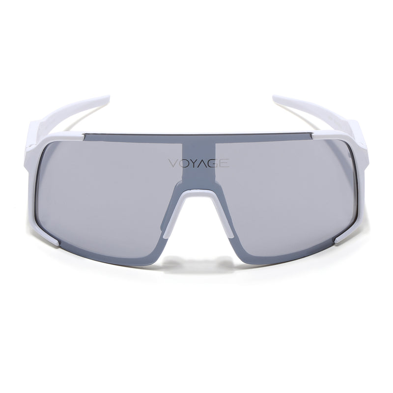 Drift Sunglasses (Grey Lens | White Frame - MG5632)
