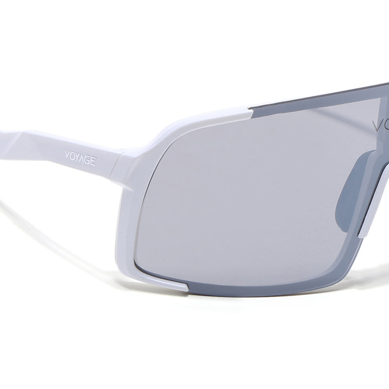Drift Sunglasses (Grey Lens | White Frame - MG5632)
