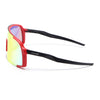 Drift Sunglasses (Multicolor Lens | Red Frame - MG5633)