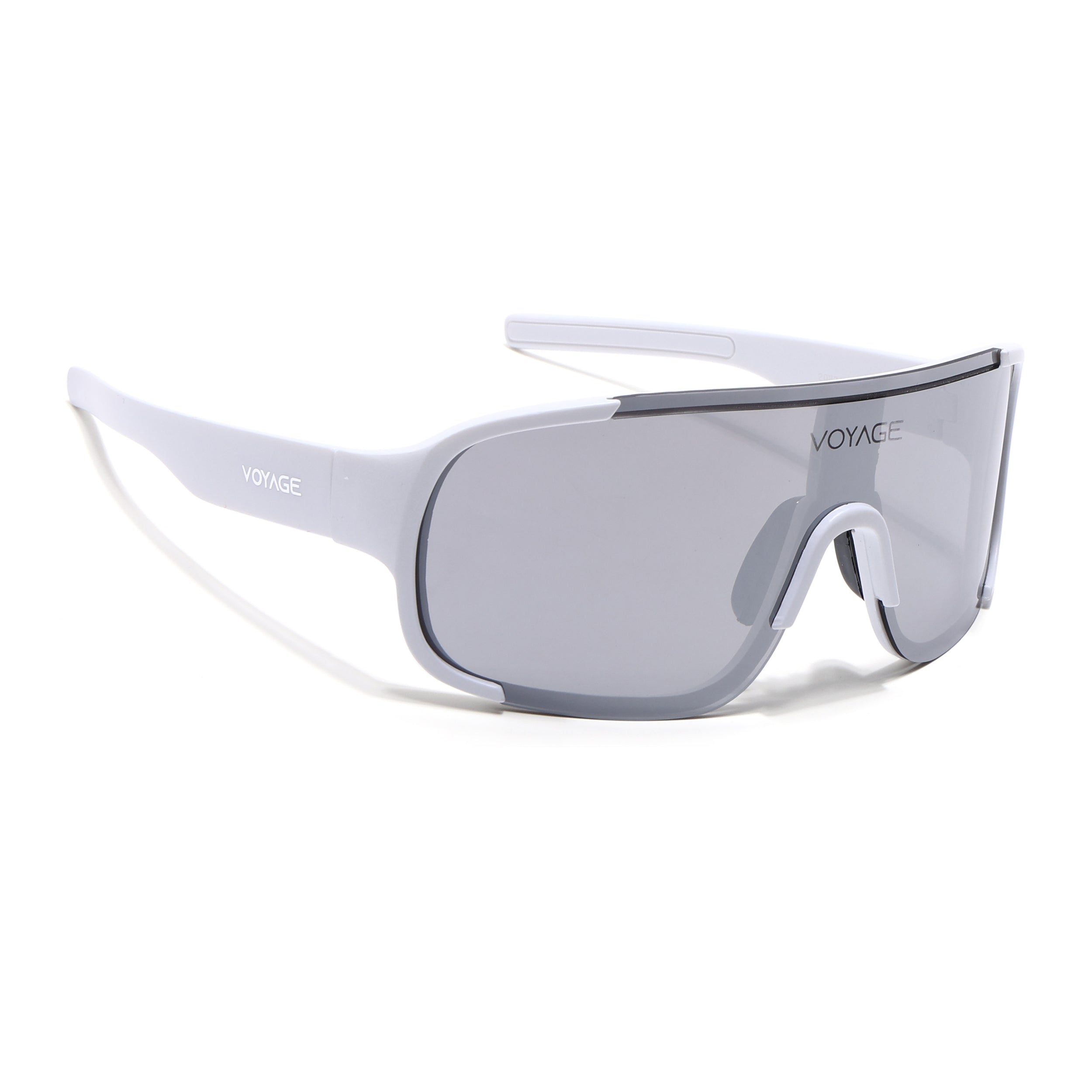 Drift Sunglasses (Grey Lens | White Frame - MG5514)