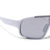 Drift Sunglasses (Grey Lens | White Frame - MG5514)