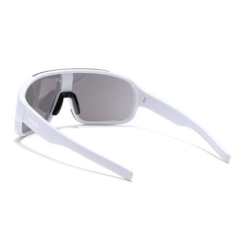 Drift Sunglasses (Grey Lens | White Frame - MG5514)