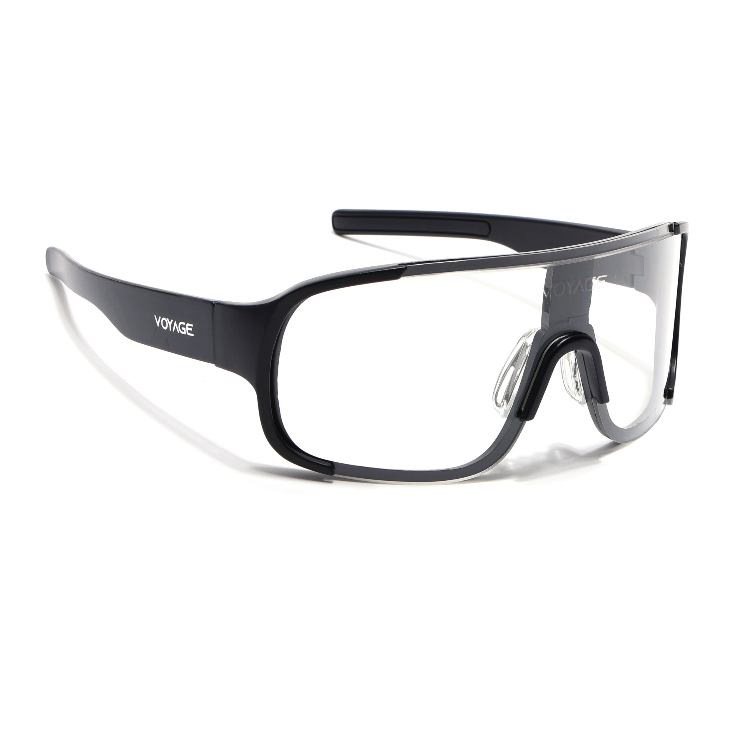 Drift Sunglasses (Clear Lens | Black Frame - MG5515)