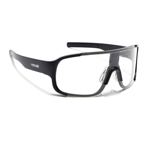 Drift Sunglasses (Clear Lens | Black Frame - MG5515)