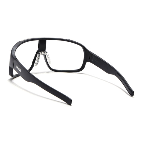 Drift Sunglasses (Clear Lens | Black Frame - MG5515)