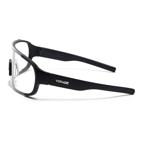 Drift Sunglasses (Clear Lens | Black Frame - MG5515)