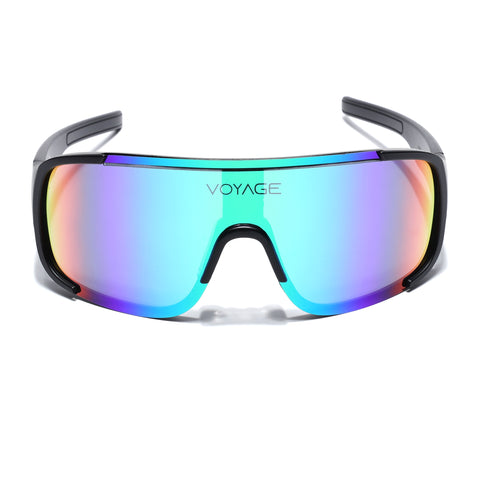 Drift Sunglasses (Multicolor Lens | Black Frame - MG5516)