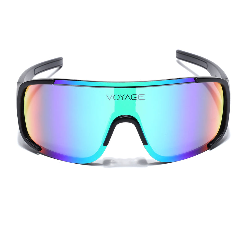 Drift Sunglasses (Multicolor Lens | Black Frame - MG5516)