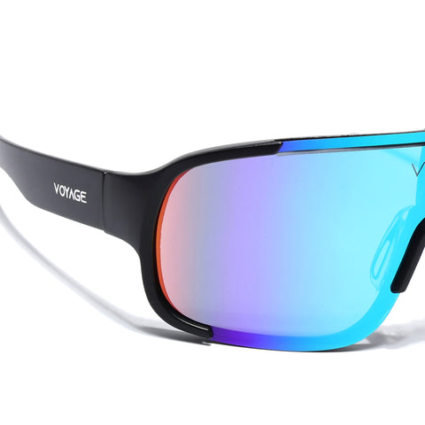 Drift Sunglasses (Multicolor Lens | Black Frame - MG5516)