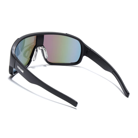 Drift Sunglasses (Multicolor Lens | Black Frame - MG5516)