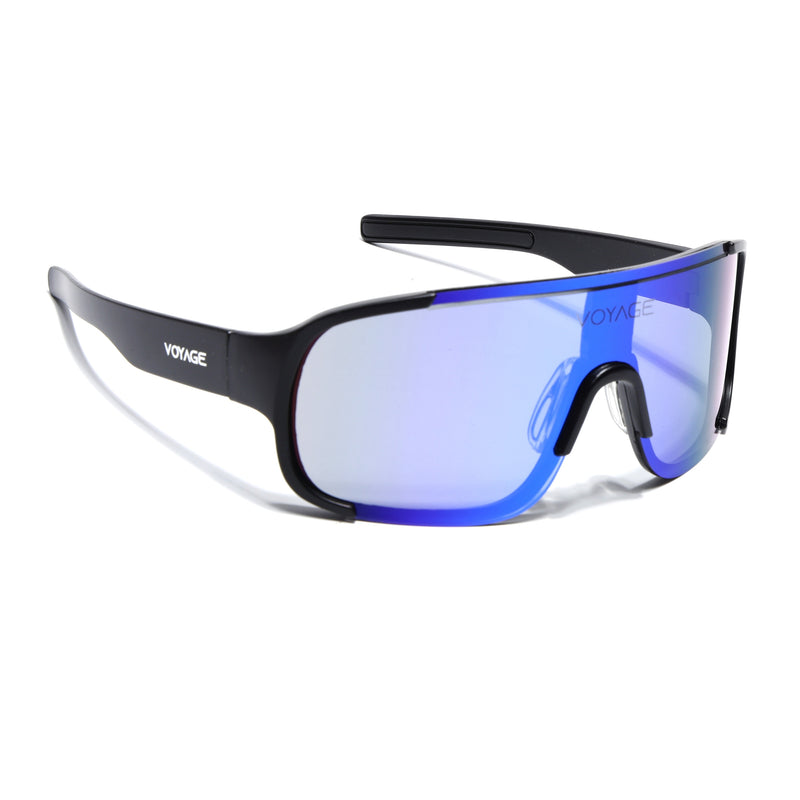 Drift Sunglasses (Blue Lens | Black Frame - MG5517)