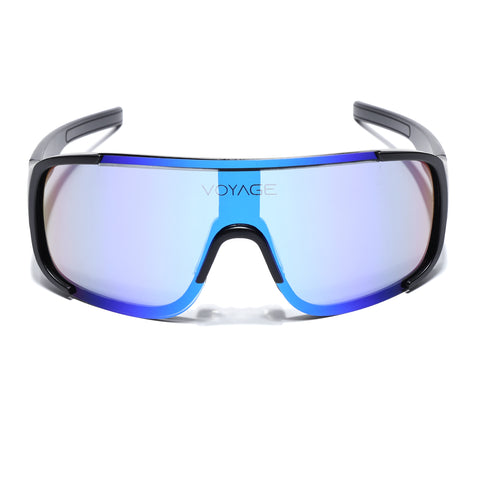 Drift Sunglasses (Blue Lens | Black Frame - MG5517)
