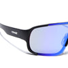 Drift Sunglasses (Blue Lens | Black Frame - MG5517)