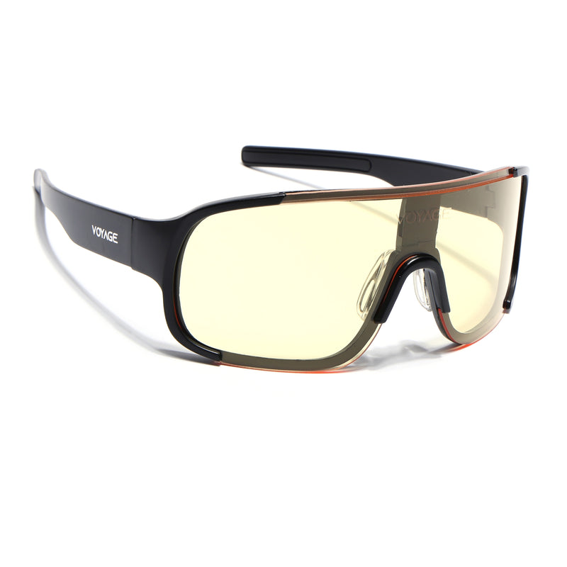 Drift Sunglasses (Yellow Lens | Black Frame - MG5520)