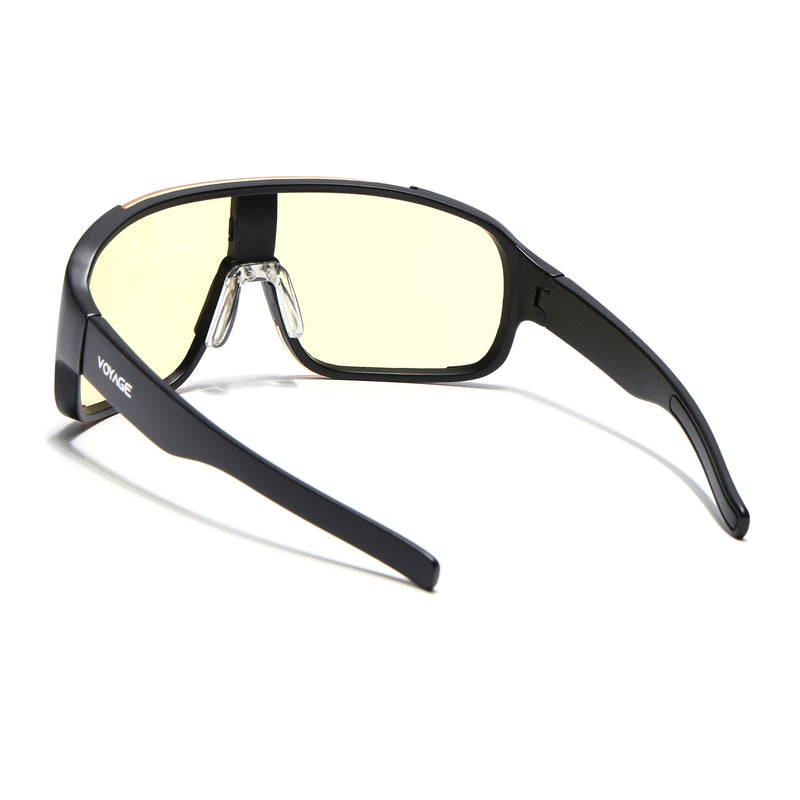 Drift Sunglasses (Yellow Lens | Black Frame - MG5520)