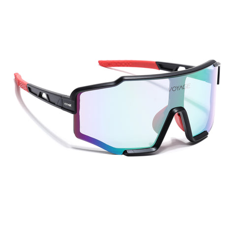 Drift Sunglasses (Multicolor Lens | Black Frame - MG5527)