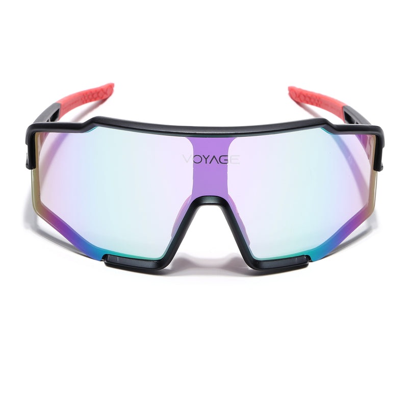Drift Sunglasses (Multicolor Lens | Black Frame - MG5527)