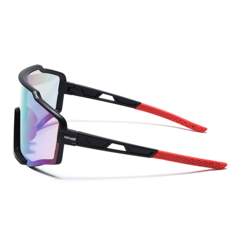 Drift Sunglasses (Multicolor Lens | Black Frame - MG5527)