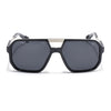 Thunder | Silver Wayfarer Polarized Sunglasses | PMG6689