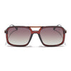 Voyage Select Wayfarer Sunglasses (Brown & Clear Lens | Brown Frame - SLPMG6300)