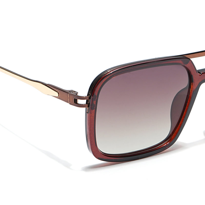 Voyage Select Wayfarer Sunglasses (Brown & Clear Lens | Brown Frame - SLPMG6300)