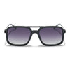 Voyage Select Wayfarer Sunglasses (Grey & Clear Lens | Shine Black Frame - SLPMG6301)