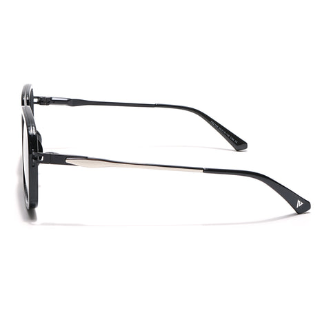 Voyage Select Wayfarer Sunglasses (Grey & Clear Lens | Shine Black Frame - SLPMG6301)