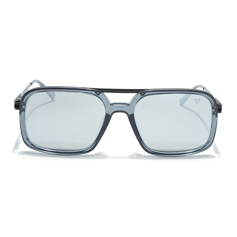 Voyage Select Wayfarer Sunglasses (Grey Lens | Transparent Grey Frame - SLPMG6302)