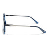 Voyage Select Wayfarer Sunglasses (Brown & Clear Lens | Transparent Blue Frame - SLPMG6303)