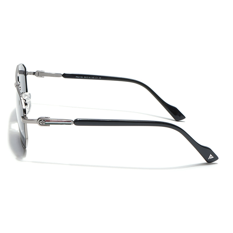 Voyage Select Wayfarer Sunglasses (Black Lens | Black & Grey Frame - SLPMG6311)