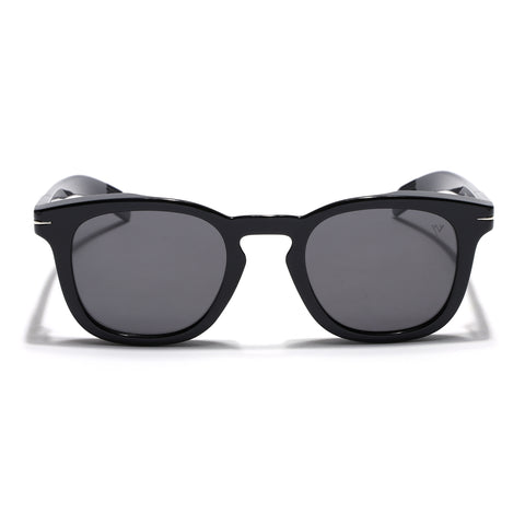Galactic | Black Polarized Wayfarer Sunglasses - PMG4189