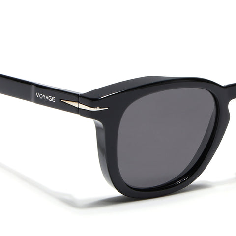 Galactic | Black Polarized Wayfarer Sunglasses - PMG4189