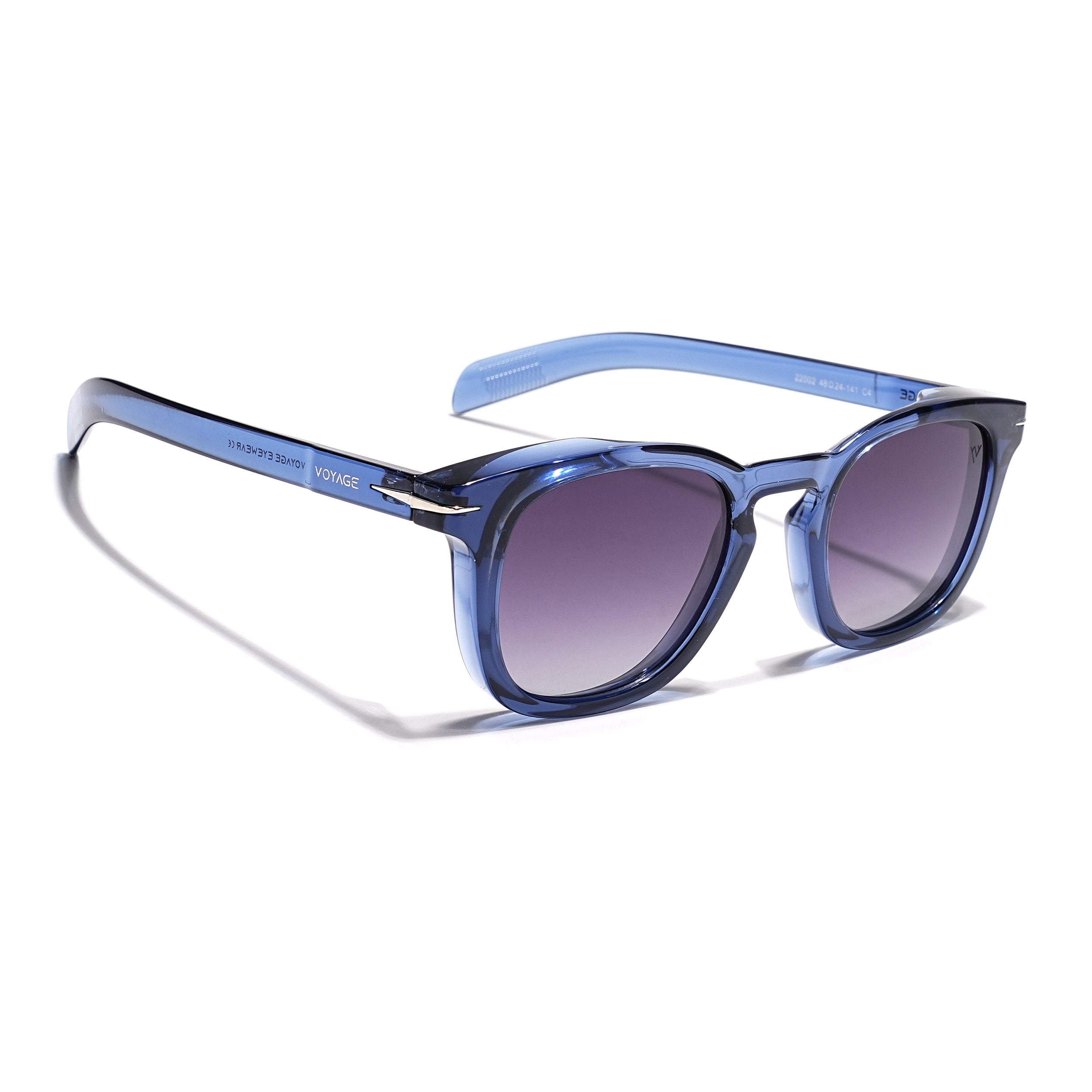Galactic | Blue Polarized Wayfarer Sunglasses - PMG4190