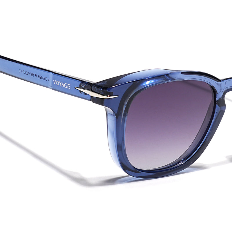 Galactic | Blue Polarized Wayfarer Sunglasses - PMG4190