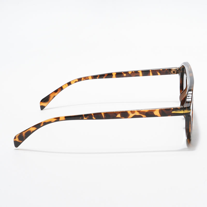 The Townie | Black Round Sunglasses - MG3894