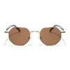 Zeal | Brown Round Sunglasses MG3772