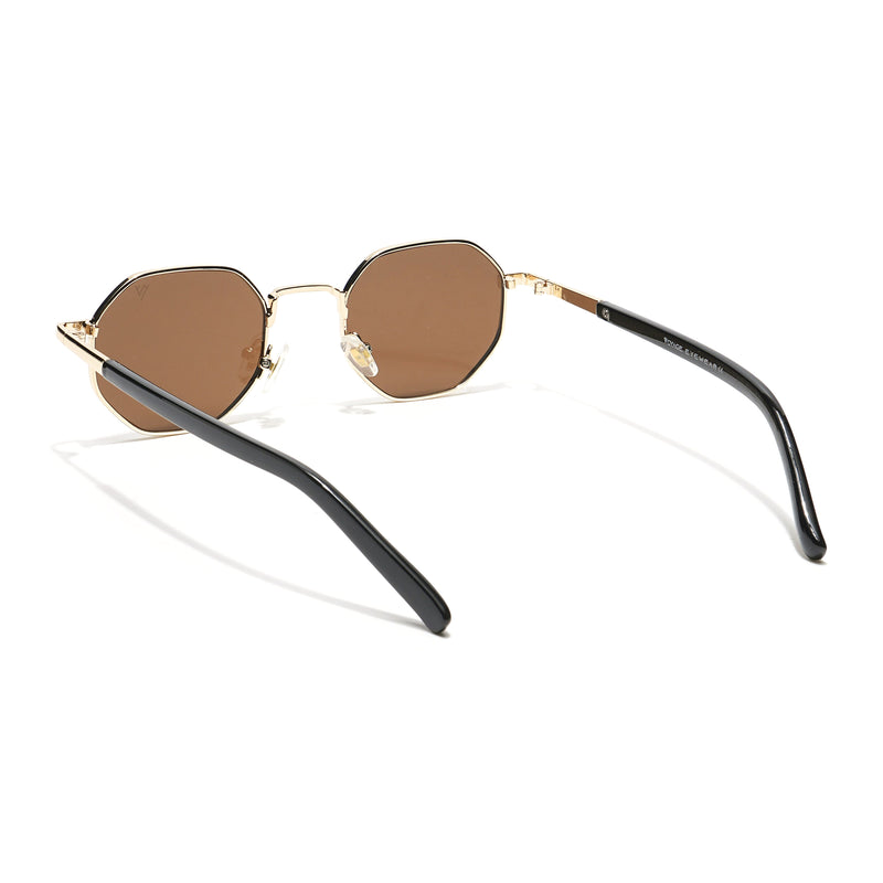 Zeal | Brown Round Sunglasses MG3772