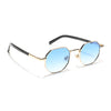 Zeal | Blue Round Sunglasses MG3773